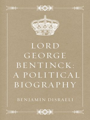 cover image of Lord George Bentinck